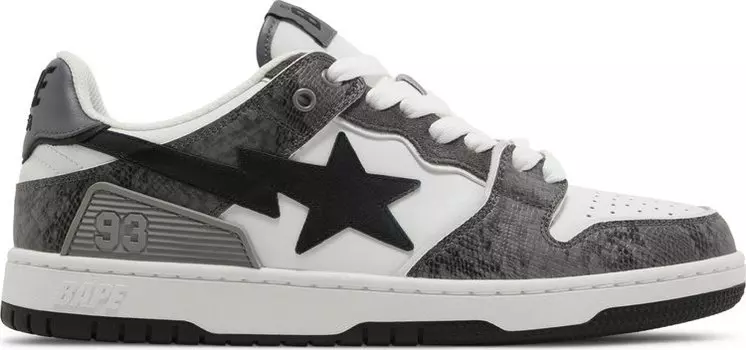 Кроссовки Sk8 Sta #1 'Black Snakeskin', черный