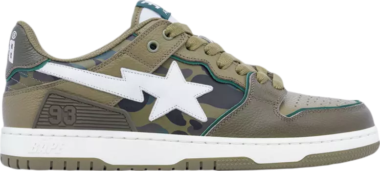 Кроссовки Sk8 Sta #4 M1 'Olive Drab', зеленый