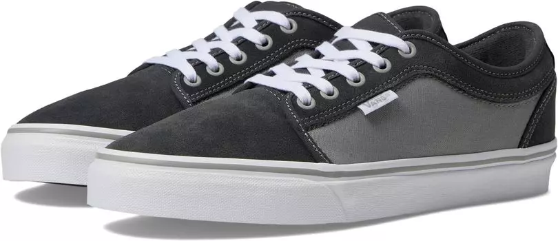 Кроссовки Skate Chukka Low Vans, цвет Dark Grey/White