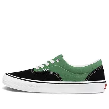 Кроссовки skate era sneakers black/green Vans, черный