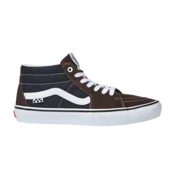 Кроссовки Skate Grosso Mid Vans, коричневый