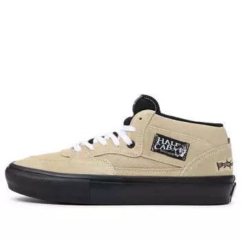 Кроссовки skate half cab 'light khaki black' Vans, хаки