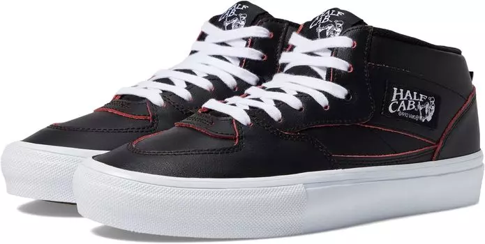 Кроссовки Skate Half Cab Vans, цвет Wearaway Black/Orange