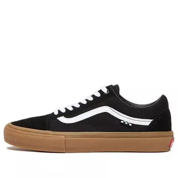 Кроссовки skate old skool 'checkerboard - black gum' Vans, черный