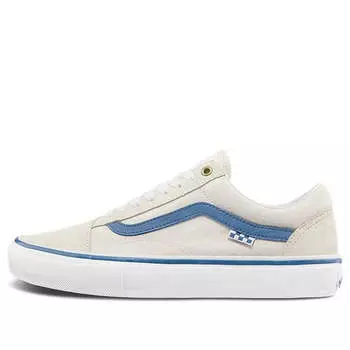 Кроссовки skate old skool 'raw canvas blue' Vans, белый