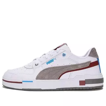Кроссовки skate shoes 'white grey' Puma, белый