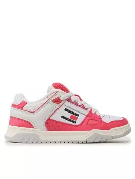 Кроссовки Skate Sneaker EN0EN02129 Tommy Jeans, розовый/белый