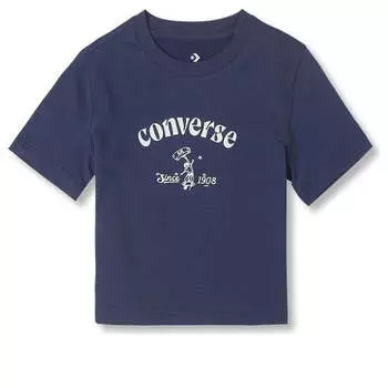Кроссовки skateboard tee 'navy' Converse, синий