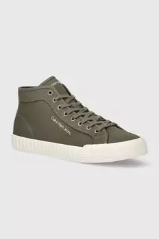 Кроссовки Skater Vulc Mid Laceup Cs In DC Calvin Klein Jeans, зеленый
