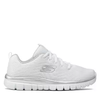 Кроссовки Skechers 12615/WSL White/Silver, белый