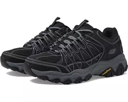 Кроссовки SKECHERS Afterburn M. Fit 2.0, цвет Black/Charcoal