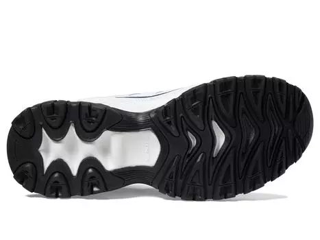 Кроссовки SKECHERS Afterburn M. Fit Grill Captain Hands Free Slip-Ins, белый/темно-синий