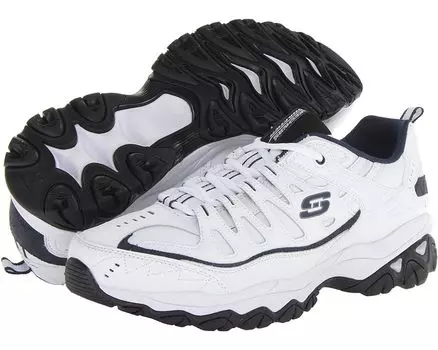 Кроссовки SKECHERS Afterburn M. Fit Reprint, белый