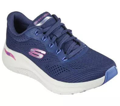 Кроссовки Skechers ARCH FIT 2.0 BIG LEAGUE, цвет Hellgrau/Pastelllila/Koralle