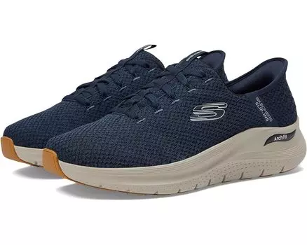 Кроссовки SKECHERS Arch Fit 2.0 Look Ahead Hands Free Slip-In, темно-синий