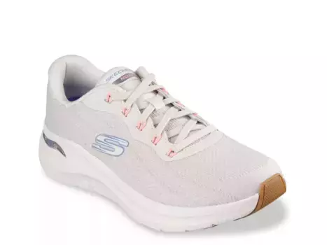 Кроссовки Skechers Arch Fit Rich Vision Slip-On — женские, натуральные