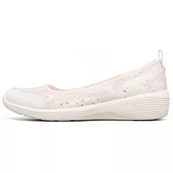 Кроссовки Skechers Arya Lifestyle Shoes Women's Low-top, белый/серебряный