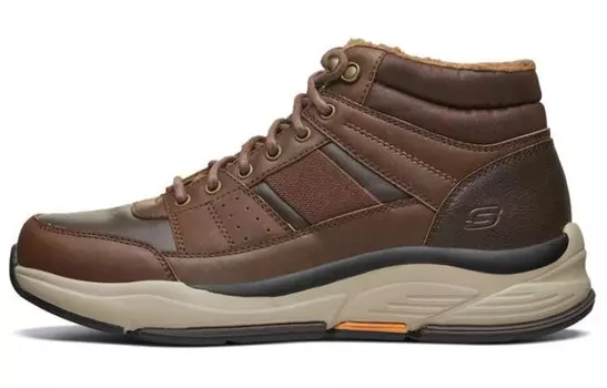 Кроссовки Skechers Benago Lifestyle Shoes Men Mid-top Brown, коричневый