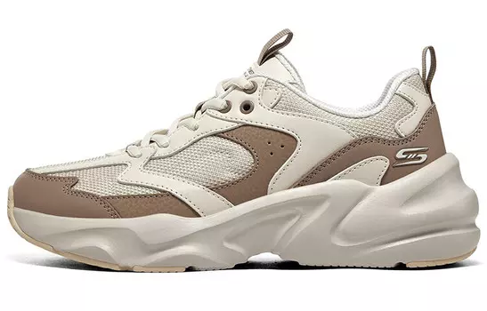 Кроссовки Skechers Bob"s Lifestyle Shoes Women's Low-top Beige/Brown, коричневый