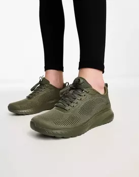 Кроссовки Skechers Bob Squad Chaos Face, темно-зеленый