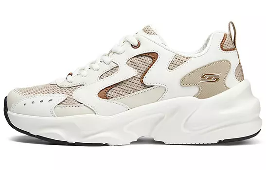 Кроссовки Skechers BOBS BAMINA 2 Chunky Sneakers Women's Low-top Taupe, коричневый