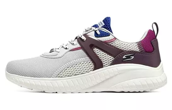 Кроссовки Skechers Bobs Lifestyle Shoes Women's Mid-top White/Brown, коричневый