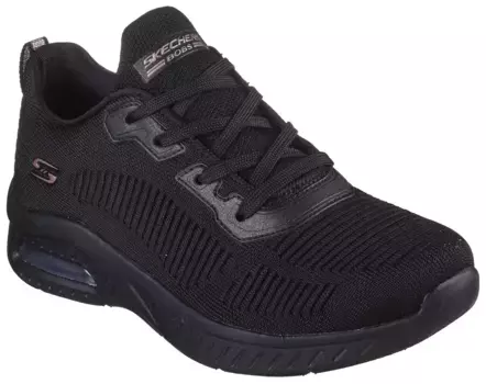 Кроссовки Skechers "BOBS SQUAD CHAOS AIR", с пеной с эффектом памяти, повседневная обувь, полуботинки, туфли на шнуровке, черный
