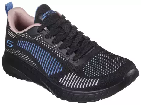Кроссовки Skechers "BOBS SQUAD CHAOS COLOR CRUSH", в великолепном цветовом сочетании, повседневная обувь, полуботинки, туфли на шнуровке, цвет Schwarz-Kombiniert