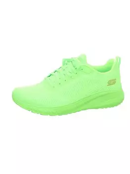 Кроссовки SKECHERS Bobs Squad Chaos - Cool Rythms, цвет Neon green