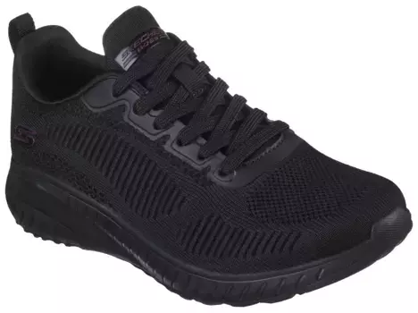 Кроссовки Skechers "BOBS SQUAD CHAOS - FACE OFF", машинная стирка, ширина G, повседневная обувь, полуботинки, туфли на шнуровке, черный