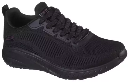 Кроссовки Skechers "BOBS SQUAD CHAOS FACE OFF", с удобной стелькой, повседневная обувь, полуботинки, туфли на шнуровке, черный