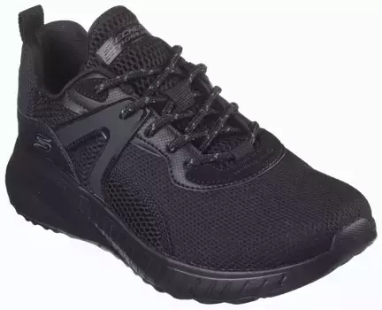 Кроссовки Skechers "BOBS SQUAD CHAOS-", веганского качества, повседневная обувь, полуботинки, туфли на шнуровке, черный