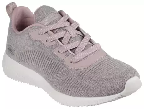 Кроссовки Skechers "BOBS SQUAD - GHOST STAR", пригодные для машинной стирки, повседневная обувь, полуботинки, туфли на шнуровке, лиловый