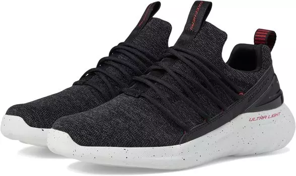 Кроссовки SKECHERS Bounder 2.0 Future Currents, цвет Black/Red
