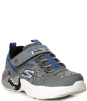Кроссовки Skechers Boys 'S-Lights Creature-Lights (Молодежь), серый