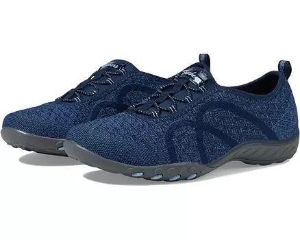 Кроссовки SKECHERS Breathe-Easy - Fortuneknit, темно-синий