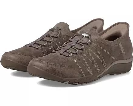 Кроссовки SKECHERS Breathe Easy- Home Body Hands Free Slip-Ins, тауп