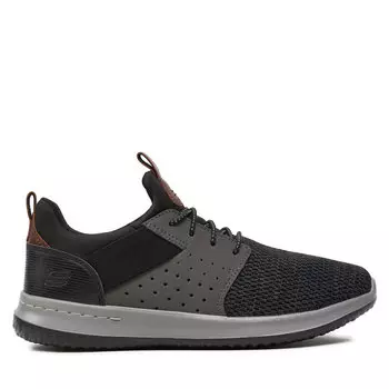 Кроссовки Skechers Camben 65474/BKGY Black/Gray, серый/черный