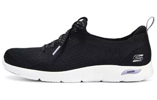 Кроссовки Skechers Casual Shoes Women's Low-Top Black, черный