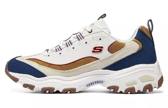 Кроссовки Skechers Chunky Sneakers Men Low-top White, бежевый/синий
