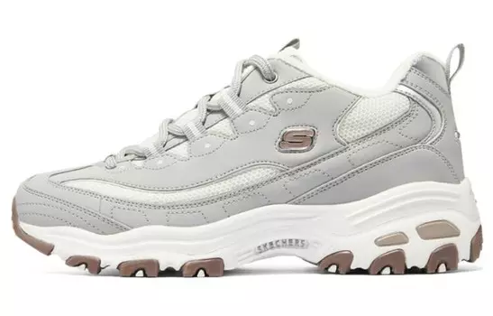 Кроссовки Skechers Chunky Sneakers Men Low-top Gray, серый