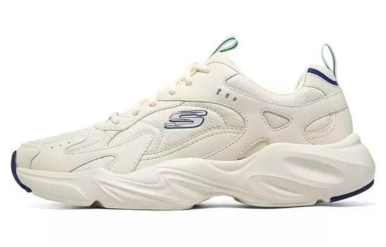 Кроссовки Skechers Chunky Sneakers Men Low-top White/Blue, белый/синий