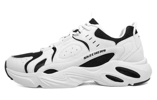 Кроссовки Skechers Chunky Sneakers Men Low-top White/Black, белый/черный