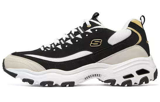 Кроссовки Skechers Chunky Sneakers Men Low-top Black, White, Beige, Yellow, черный