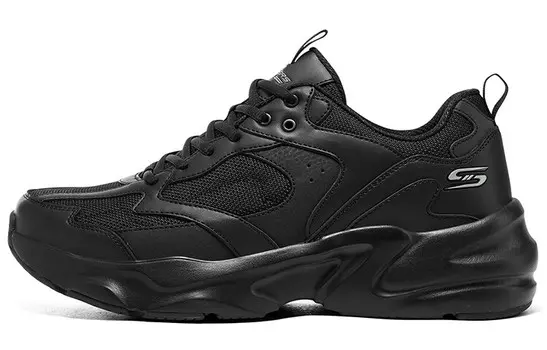 Кроссовки Skechers Chunky Sneakers Men Low-top Black, черный