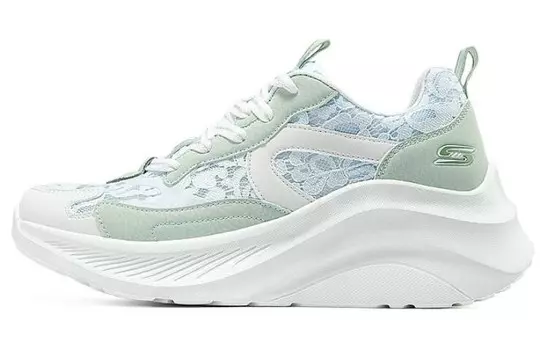Кроссовки Skechers Chunky Sneakers Women's Low-top Mint Green/white/blue, мятно-зеленый