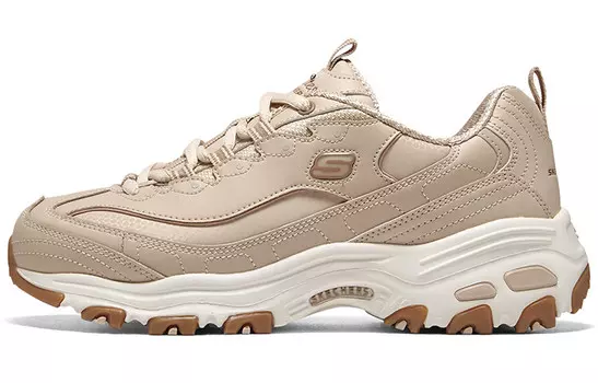 Кроссовки Skechers Chunky Sneakers Women's Low-top Brown, коричневый