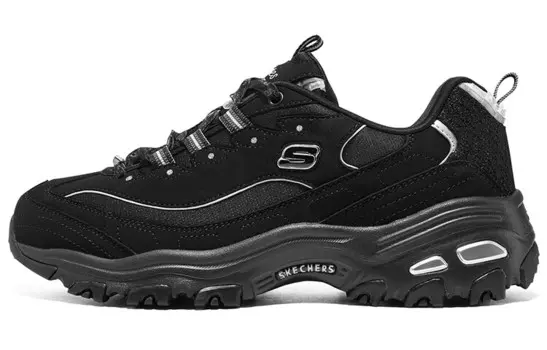 Кроссовки Skechers Chunky Sneakers Women's Low-top Black, черный