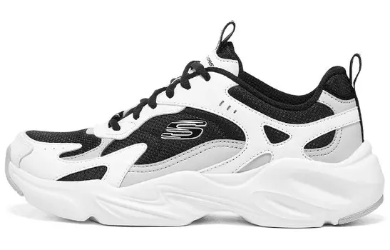 Кроссовки Skechers Chunky Sneakers Women's Low-top White/Black, белый