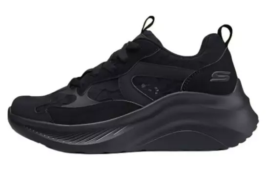 Кроссовки Skechers Chunky Sneakers Women's Low-top All Black, черный